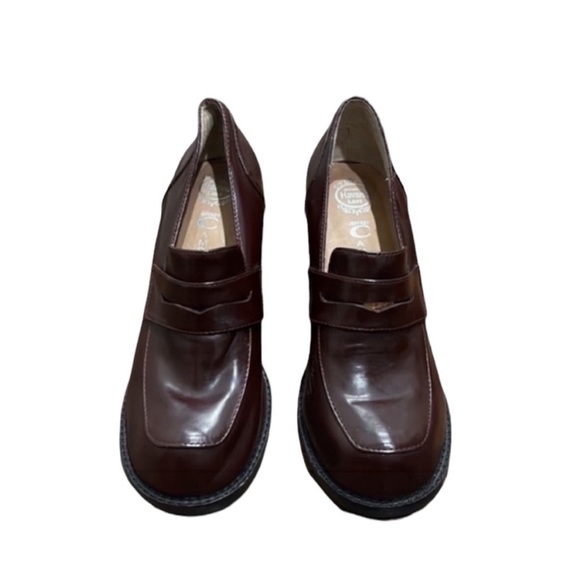 Jeffrey Campbell Brown Richie Penny Loafers Size 7 - Picture 2 of 9